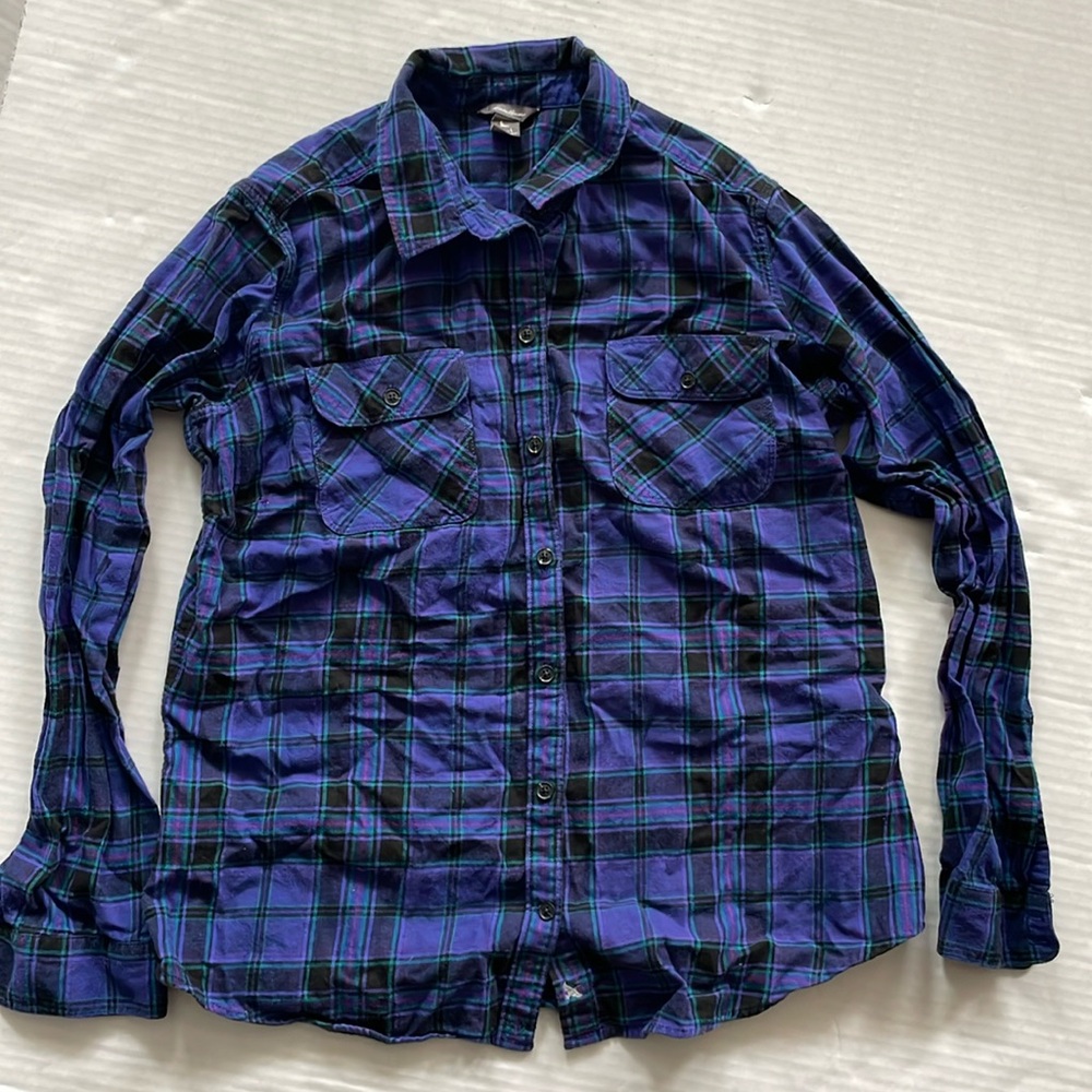Eddie Bauer Women’s Large flannel shirt